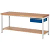 RAU, Werkbank + Arbeitsbock, Werkbank Serie 8001 (200 cm, 70 cm)