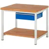RAU, Werkbank + Arbeitsbock, Werkbank Serie 8001 (100 cm, 90 cm)