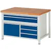 RAU, Werkbank + Arbeitsbock, Werkbank Serie 8922 (125 cm, 90 cm)