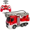 JAMARA Feuerwehr Drehleiter Mercedes -Benz Antos 1:26 2,4GHz mit Sprit...