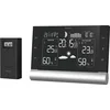 Hama Wetterstation, Funk, inkl. Außensensor, Wettervorhersage, mit Wec...