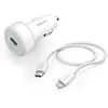 Hama Auto-Schnellladegerät Ladekabel Lightning, PD, 20 W, 1 m, Weiß