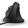 Hama Vertikale ergonomische Maus EMC-500, Schwarz