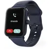 Hama Smartwatch 6010 GPS, 44 mm, Telefonfunktion, Blau