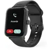 Hama Smartwatch 6010 GPS, 44 mm, Telefonfunktion, Schwarz