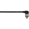 Avinity High Speed HDMI -Kabel, St. - St., 90°, Gewebe, vergoldet, Eth...