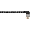 Avinity High Speed HDMI -Kabel, St. - St., 90°, Gewebe, vergoldet, Eth...