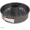 Dr. Oetker Springform mit Flach- und Rohrboden, Backform, Schwarz