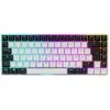 Sharkoon SKILLER SGK50 S3 Gaming-Tastatur Gateron Yellow weiß