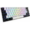 Sharkoon SKILLER SGK50 S4, 60%, Kabelgebunden, USB, RGB-LED, Weiß
