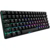 Sharkoon SGK50 S3, 75%, Kabelgebunden, USB, QWERTZ, RGB-LED, Schwarz