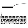 Sharkoon SGK50 S2, 96%, Kabelgebunden, USB, QWERTZ, RGB-LED, Weiß