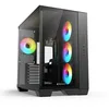 Sharkoon PC-Gehäuse Steel Shark ATX Midi-Tower schwarz