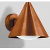 BEGA 31473K3 LED-Außenwandleuchte Kupfer/Opalglas