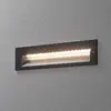 BEGA LED-Wandeinbaulampe 33055, grafit, 32 cm, IP65, CCT