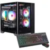 GameMax Hyrican Infinity Mini BK 7852 AMD Ryzen 5 9600X 16GB DDR5 RAM ...