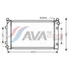 AVA COOLING SYSTEMS AU2163 Kühler Wasserkühler Motorkühler für LAND RO...
