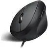 Perixx PERIMICE-519, Kleine ergonomische Maus, USB-Kabel, schwarz