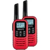 Albrecht Tectalk Go 2er Set (5 km), Walkie Talkie, Schwarz, Rot