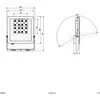 EVN Panthera LED-Außenstrahler IP65 50W 4.000K