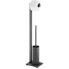 Zack, Toilettenbürste, Toiletten- Butler LINEA Schwarz