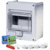 F-Tronic, Verteilerschrank, Aufputz Anzahl Teilungen = 6 A