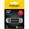 Intenso Twist Line Usb-c Usb-a 3.2 32gb Usb-stick