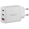 Intenso POWER ADAPTER 1XUSB-A/2XUSB-C/7806512, Drinnen, AC, 20 V, Weiß