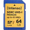 Intenso Sdxc 64gb Class 10 Uhs-i Premium Speicherkarte