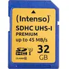 Intenso Sdhc 32gb Class 10 Uhs-i Premium Speicherkarte