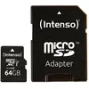Intenso Micro Sdxc 64gb Class 10 Uhs-i Professional Speicherkarte