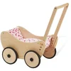 Pinolino® Puppenwagen Trixi - Herzchen, aus Holz mit Bettzeug, Made in...