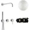 Herzbach MODUL7 Hebelmischer-Set H-RB250 Wandarm Regenbrause Ø250mm Ed...