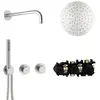 Herzbach MODUL7 Thermostat-Set T-RB250 Wandarm Regenbrause Ø250mm Edel...