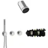 Herzbach MODUL7 Thermostat-Set T-SP3 SPOT Multi Edelstahl