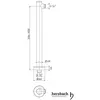 Herzbach 17.963500.1.09 LIVING SPA iX Wandarm round