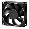 Sunon DC-Lüfter 12V 80x80x25 Gleitlager (80 mm), PC Lüfter, Schwarz