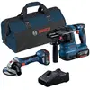 Bosch 2-tlg. Kit 18V, SDS plus, 1,9 J, 4675 BPM, 1050 RPM, 11000 RPM, ...