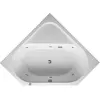 Duravit, Badewanne, Eck-Whirlwanne D-CODE 140 l 140x140 we 2 RS Jet Pr...