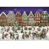 Puzzle-Adventskalender - Winterabend in der Stadt