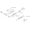 Bewegungsmelder PIR zum Einbau mit Stecker 230 V