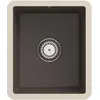 Villeroy & Boch Keramikspüle 332401TR, Subway 45 SU Unterbauspüle - in...