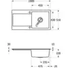 Villeroy & Boch 333601i4 EB-SP Siluet 60 1000x510mm Ablgarn.