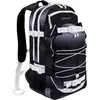 Forvert Rucksack Uni Laptop Louis Pathway schwarz/weiß Standard