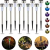 Relaxdays Solarleuchte im 10er Set, wasserdichte LED Solarlampen, für ...