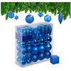 relaxdays Weihnachtsbaumkugel Weihnachtskugeln im 110er Set (110 St), ...