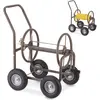 Relaxdays, Gartenschlauch Aufbewahrung, Schlauchwagen