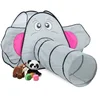 relaxdays Spielzelt Pop Up Spielzelt Elefant (2-tlg)
