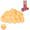 relaxdays Tischtennisball Beer Pong Bälle orange (48-St)