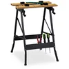 relaxdays Werkbank Klappbare Werkbank mit Spannbacken, (5-tlg)